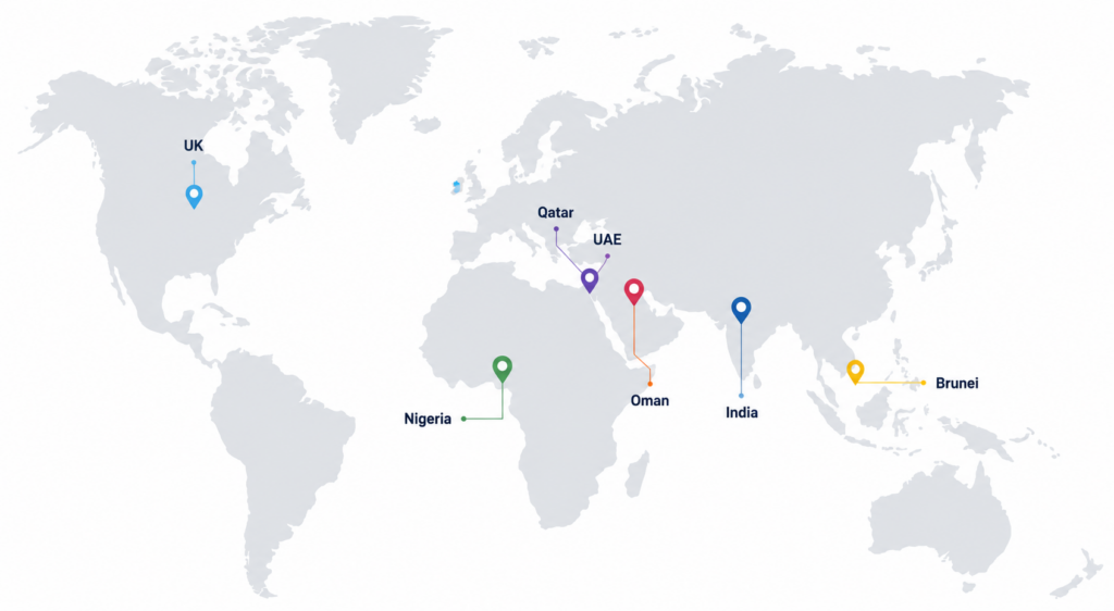 map of the world