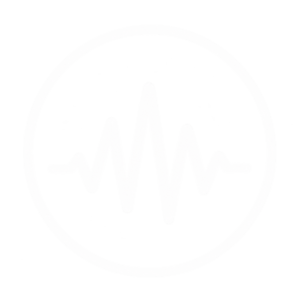 1.white waveform circle icon