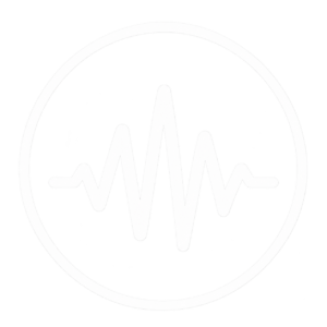 1.white waveform circle icon