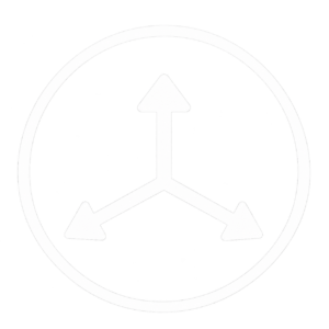 2.white 3 axis icon in circle
