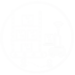 warehouse automation logistics icon