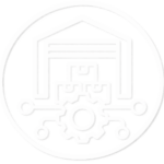 warehouse automation network icon