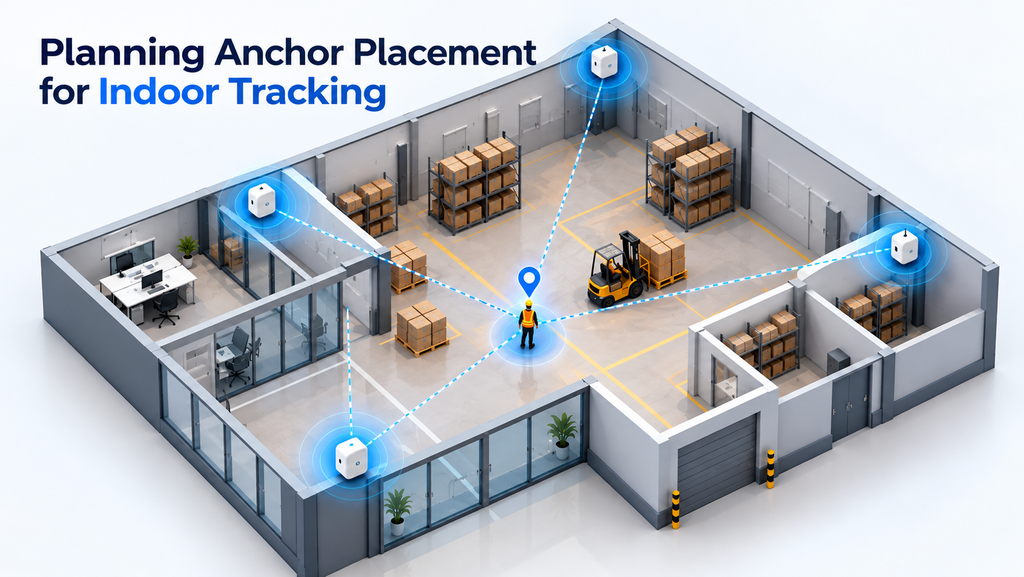 planning anchor placement for indoor tracking