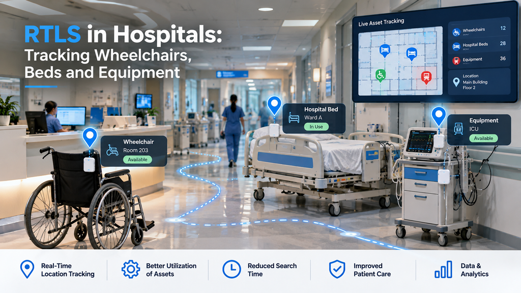 rtls hospital asset tracking dashboard