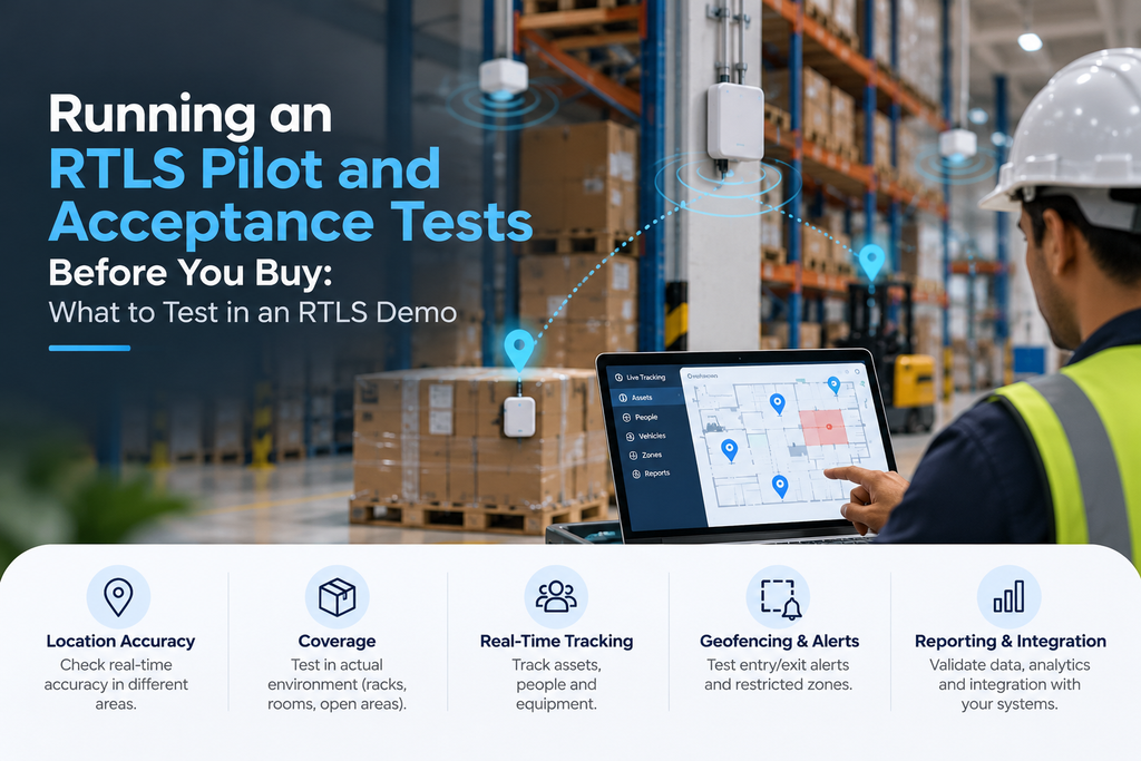 rtls pilot testing in a smart warehouse