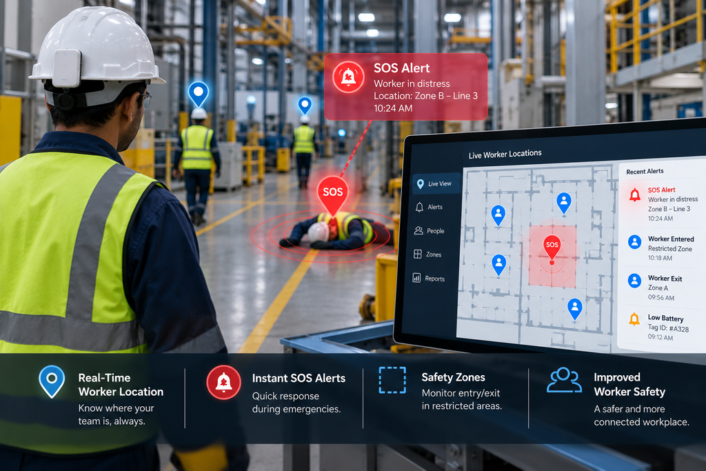 real time industrial safety dashboard